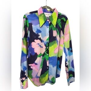 DE LORETA carmela Colorful blouse